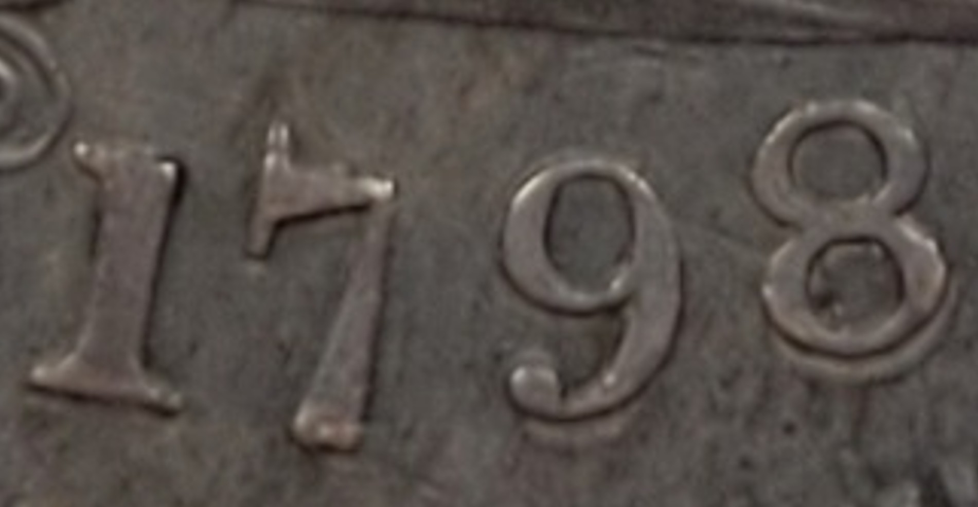 1798-$1-Draped-Bust-Small-Eagle-Reverse-15-Stars-BB-81,-B-2